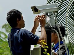 Pemasangan CCTV di PT Enuma 1